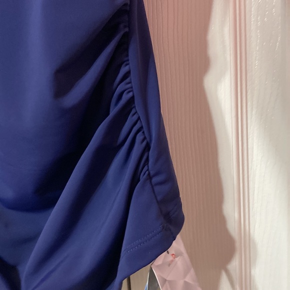 BALEAF Swim Womens Navy Blue Tankini Top NWT Size 34 - Picture 6 of 8